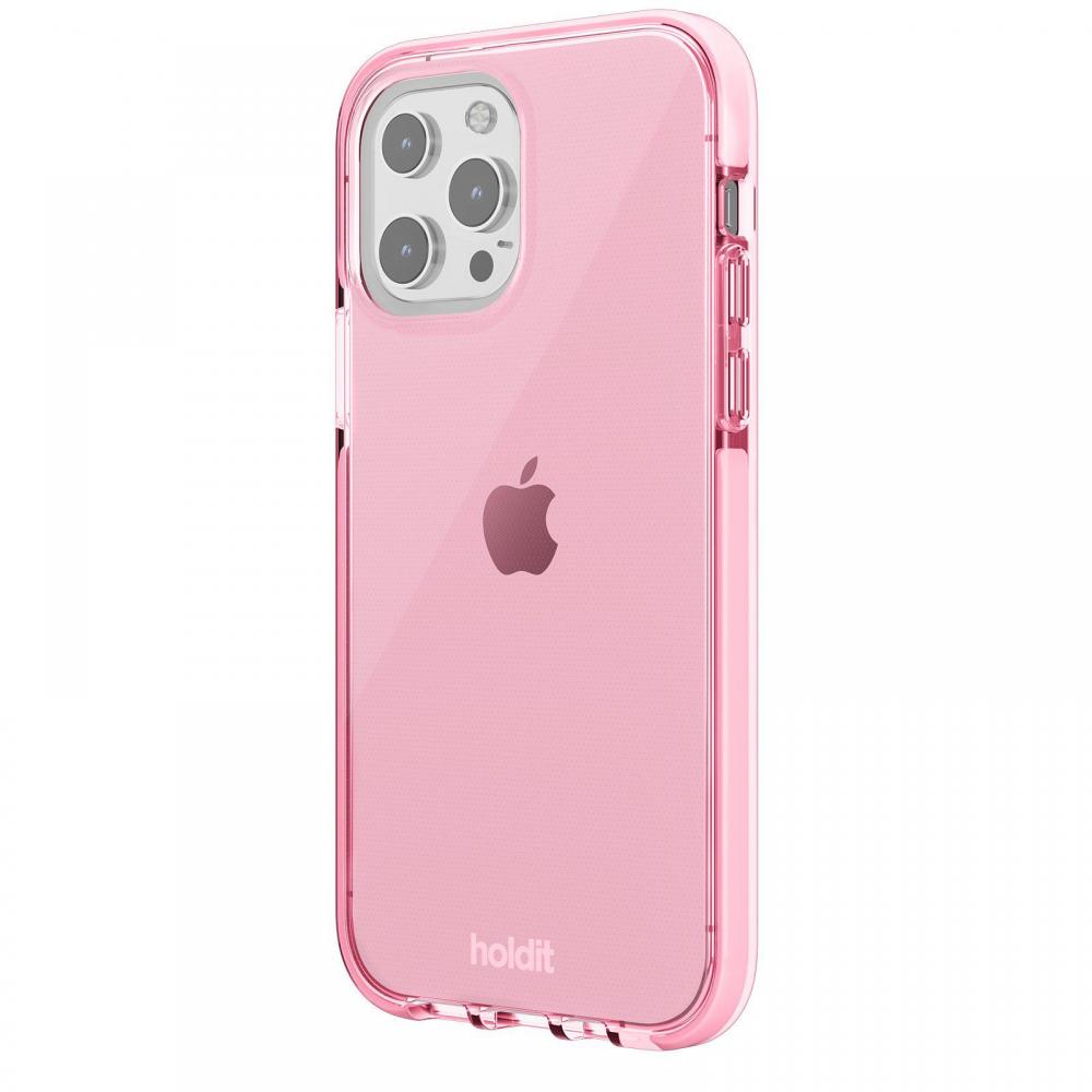 holdit iPhone 13 Pro Skal Seethru Bright Pink