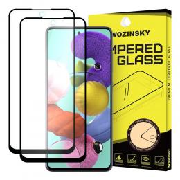 Wozinsky Samsung Galaxy A51 - 2-PACK Wozinsky Heltäckande Skärmskydd - Teknikhallen.se