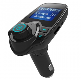  T11 Bluetooth FM Sändare - Svart - Teknikhallen.se