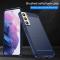 Samsung Galaxy S22 Plus Skal Borstad Stl Textur Bl