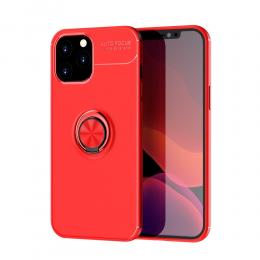 iPhone 12 Pro Max - Ring Skal - Röd