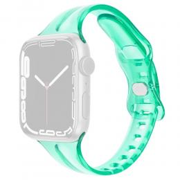 Apple Watch 38/40/41mm CrystalFlex TPU Armband Grön