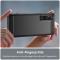 Sony Xperia 1 V Skal Borstad Stl Textur Svart