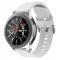 Silikon Armband Smartwatch - Vit (22 mm)