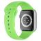 Apple Watch 42/44/45/49 mm Silikon Armband (S/M) Grn