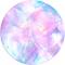 PopSockets Basic Grip Med Stllfunktion Crystal Opal
