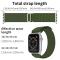 Apple Watch 42/44/45/49 mm Armband Alpine Pro Loop Army Green