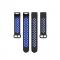Fitbit Charge 4/3 Silikon Trningsarmband Svart/Bl