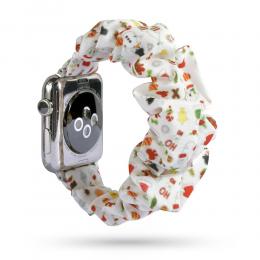 White Christmas Armband Apple Watch 41/40/38 mm