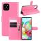 Samsung Galaxy Note 10 Lite - Litchi Plnboksfodral - Rosa