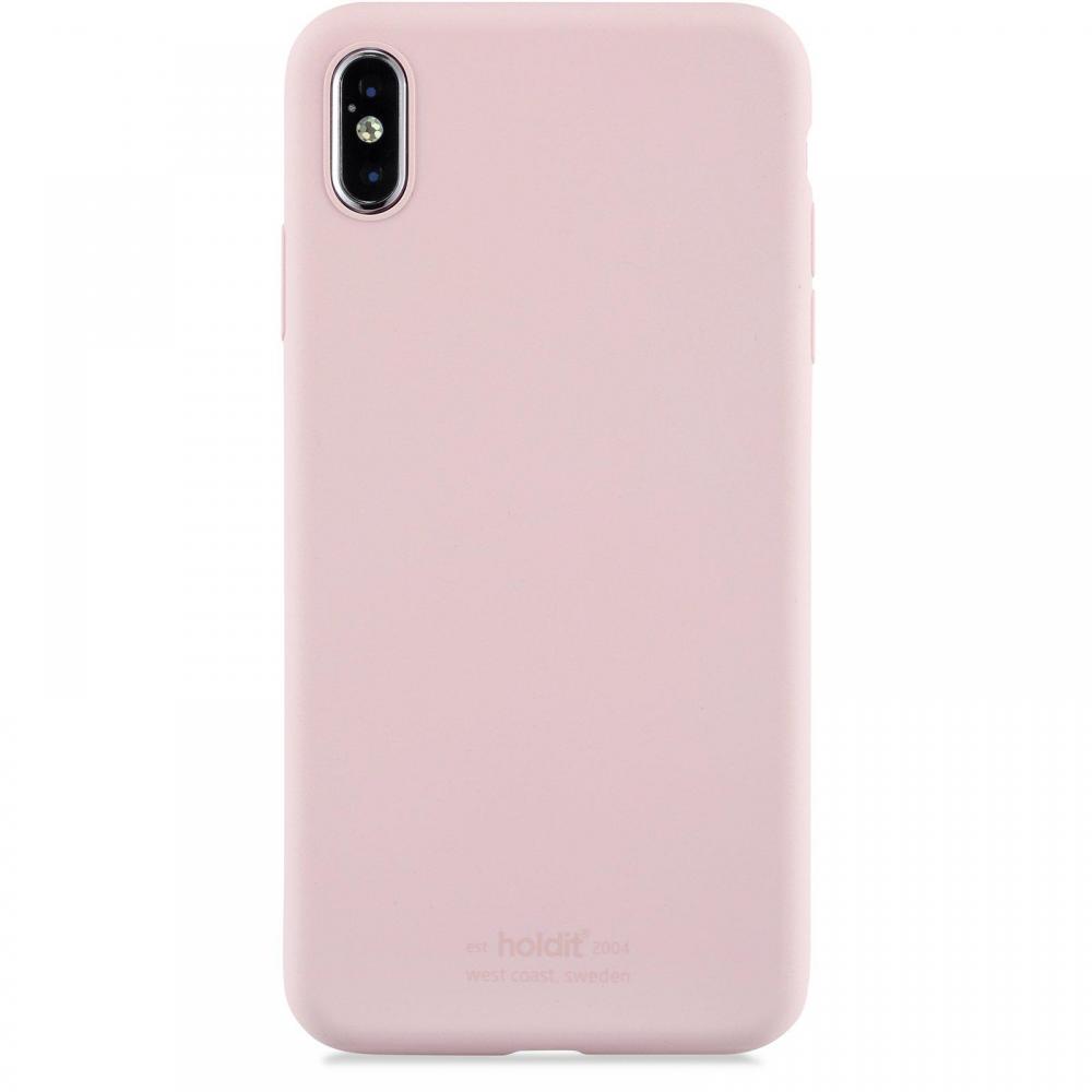 iPhone Xs Max - holdit Mobilskal Silikon - Blush Pink