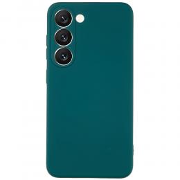 Samsung Galaxy S23 Plus Skal Liquid Silikon Mörk Grön
