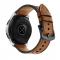 Tech-Protect kta Lder Armband Samsung Galaxy Watch 46 mm Brun