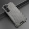 Samsung Galaxy S23 Skal Shockproof Honeycomb Textur Svart