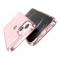iPhone 15 Plus Skal Hybrid Glitter Rosa