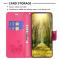 Nokia G11 / G21 Fodral Tryck Butterfly Rosa