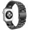 Lyxigt Metallarmband Apple Watch 42/44/45/49 mm Svart