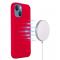 iPhone 13 Mini - MagSafe Liquid Silikon Skal - Rd