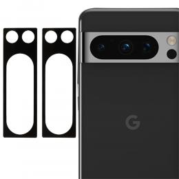 Google Pixel 8 Pro 2-PACK Linsskydd Härdat Glas Svart