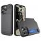 iPhone 15 Plus Skal Hybrid Armor Med Kortfack Gr