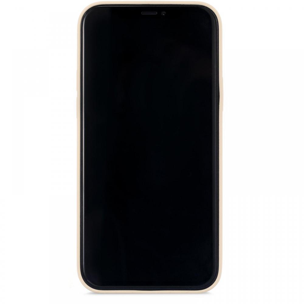 holdit iPhone 12/12 Pro Mobilskal Silikon Beige