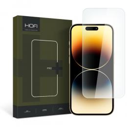 HOFI iPhone 15 Skärmskydd Pro+ Härdat Glas Transparent