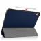 iPad Air 2020/2022 Fodral Tri-Fold Litchi Mrk Bl