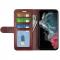 Samsung Galaxy S23 Ultra Fodral Crazy Horse Lder Brun