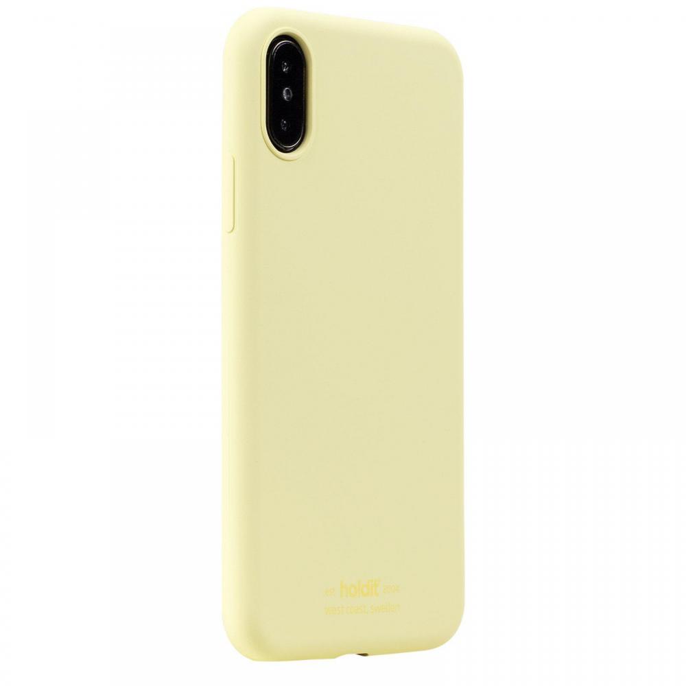 holdit iPhone X/Xs Mobilskal Silikon Lemonade