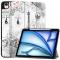 iPad Air 13 2024 Tri-Fold Fodral Pennhllare Eiffeltornet