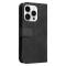 iPhone 15 Pro Fodral Skin Feel Lder Svart