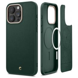 Spigen Cyrill iPhone 15 Pro Skal MagSafe Kajuk Forest Green