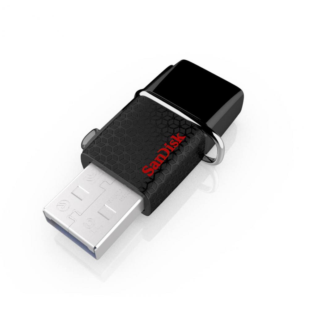 SanDisk SanDisk USB-minne 3.0 Ultra Dual 32 GB - Teknikhallen.se