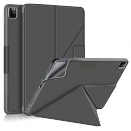 iPad Air 2020/2022 / Pro 11 Fodral Läder Origami Grå