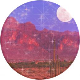 PopSockets Avtagbart Grip med Ställfunktion Canyon Mirage