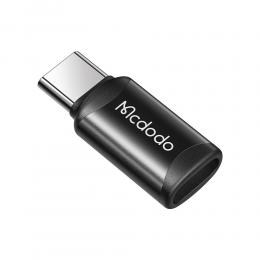 Mcdodo MicroUSB Hona - USB-C Hane Adapter Svart
