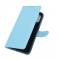 OnePlus Nord N10 5G - Litchi Fodral - Ljus Bl