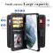 Samsung Galaxy S22 Ultra Fodral 10-korts Flerfack Svart
