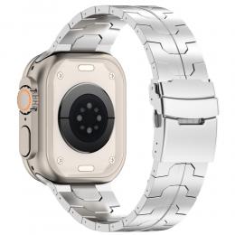 Apple Watch 42/44/45/49 mm Armband Steel Silver