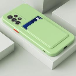 Samsung Galaxy A33 5G Skal Med Kortfack Grön