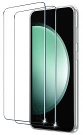 2-Pack Samsung S23 FE - Skärmskydd i Härdat Glas