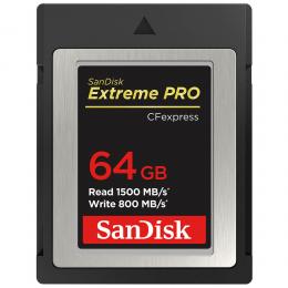 SanDisk SanDisk Cfexpress Extreme PRO 64 GB 1500MB/s Minneskort - Teknikhallen.se