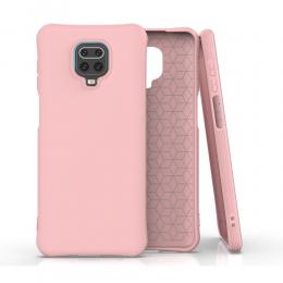  Xiaomi Redmi Note 9 Pro/Note 9S - Matt TPU Skal - Ljus Rosa - Teknikhallen.se
