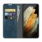 Samsung Galaxy S22 Ultra Fodral Flip Lder Bl