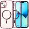 ColorPop iPhone 13 Skal CH MagSafe Transparent/Rd