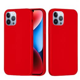 iPhone 15 Pro Skal Silikon Röd