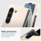Spigen Galaxy Z Fold 5 Skal Thin Fit Pen Pearled Ivory