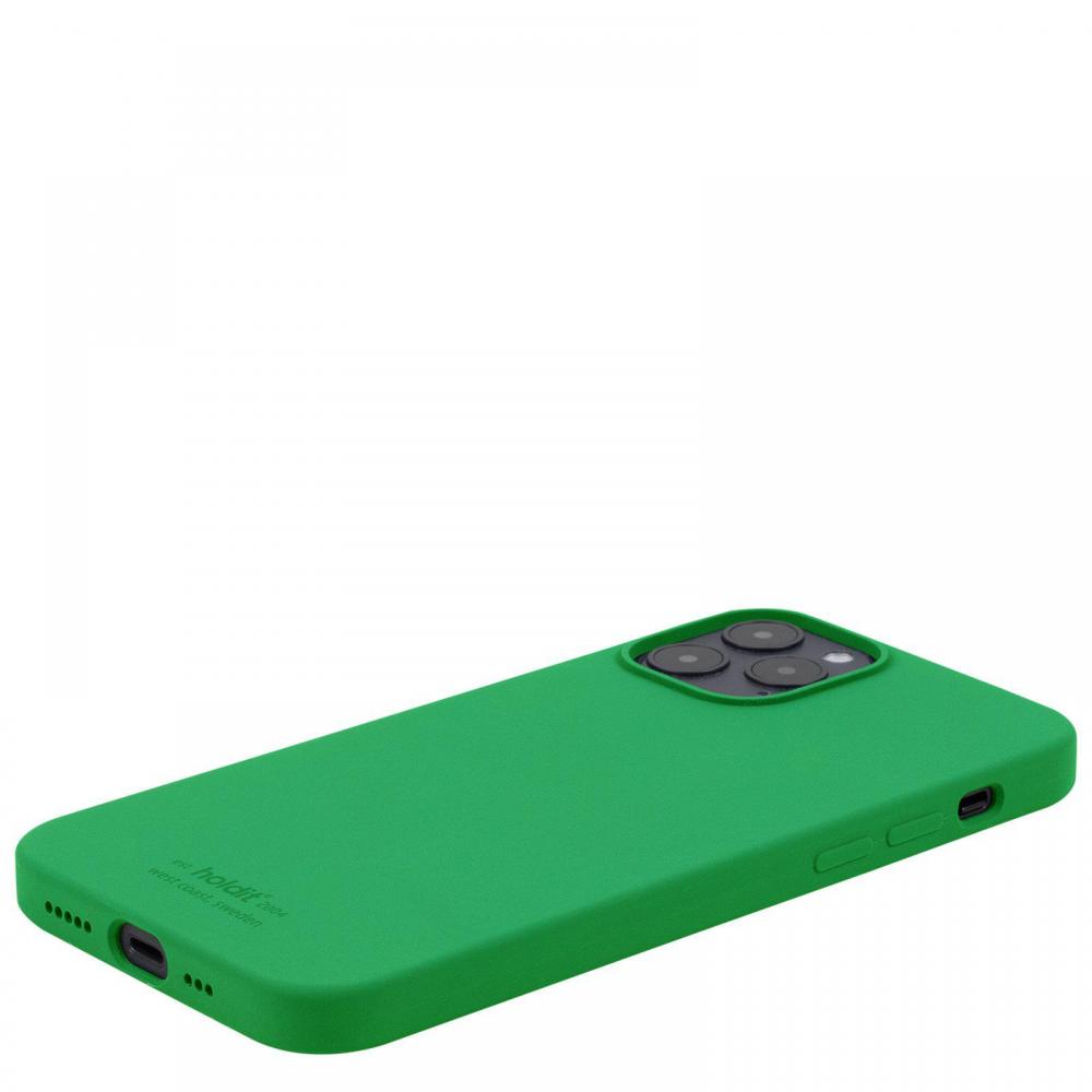 holdit iPhone 12/12 Pro Skal Silikon Grass Green