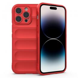iPhone 14 Pro Skal Magic Shield TPU Röd