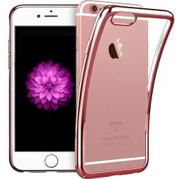 iPhone 7/8 Plus - Färgad TPU - Roséguld